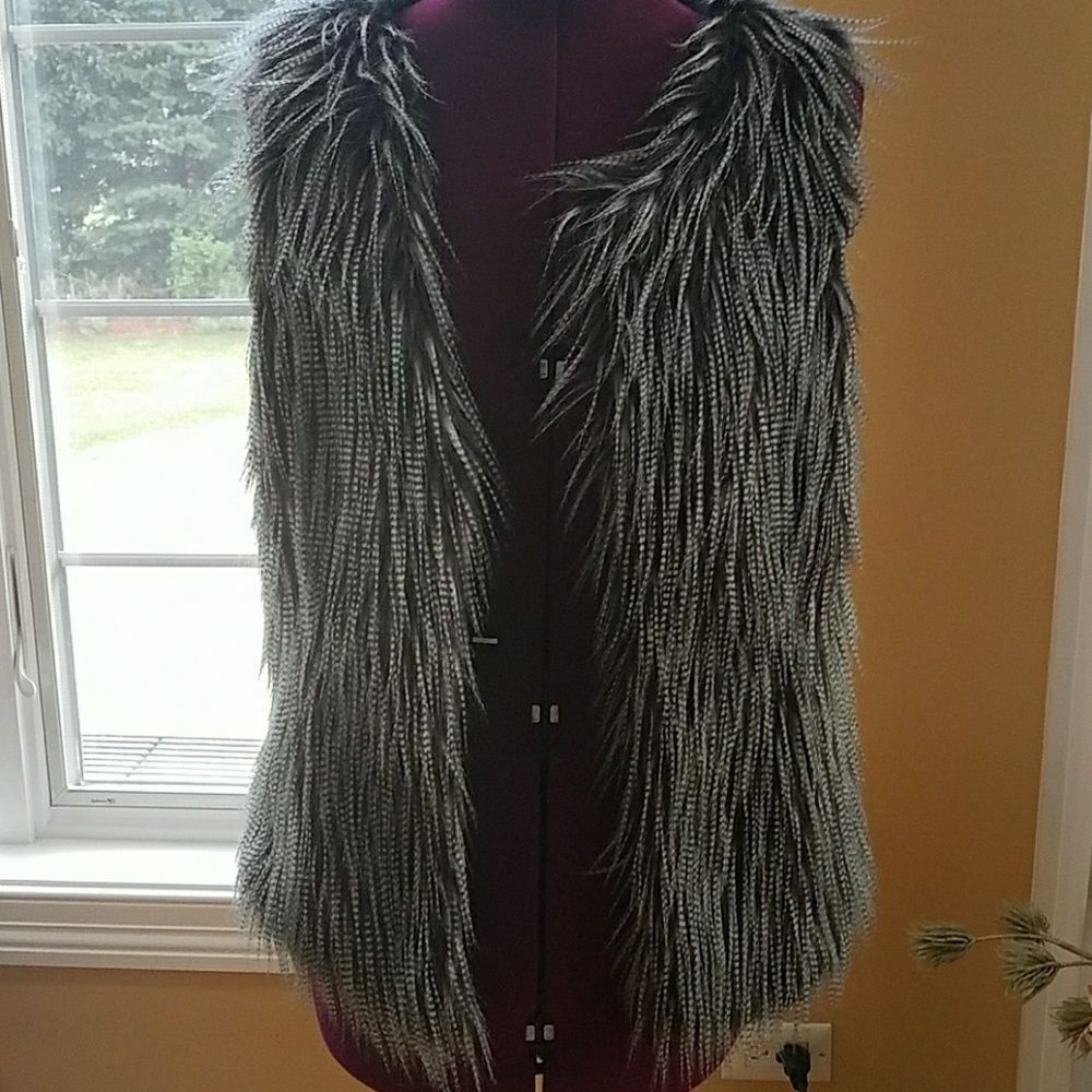 Max Studio Faux Fur Jacket New
